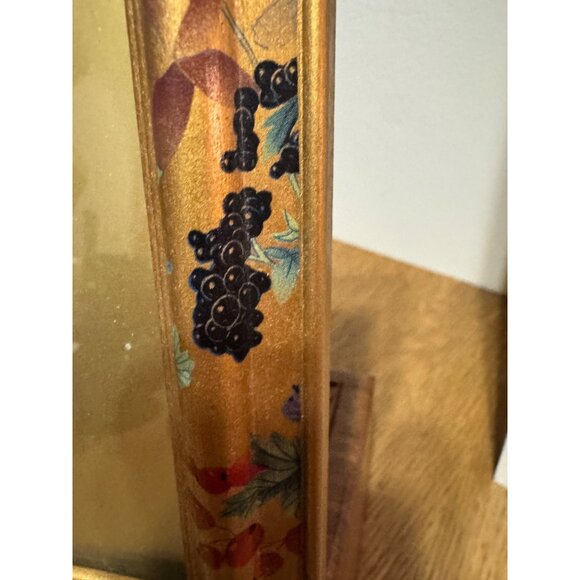 The Bucklers Inc. Hand-Crafted 5x7 Floral Gold Accent Photo Frame - Picture 4 of 6